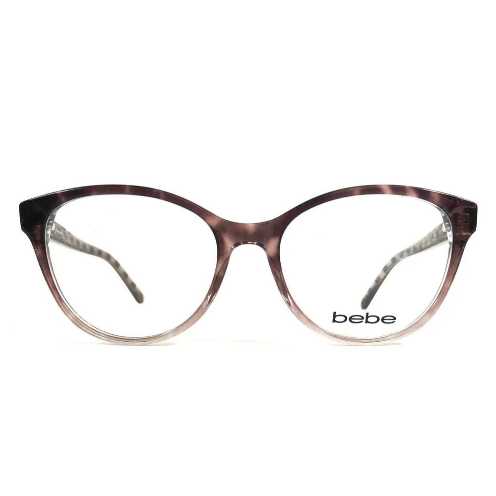 Bebe Eyeglasses Frames BB5195 200 TOPAZ GRADIENT Cat Eye Full Rim 53-17-135